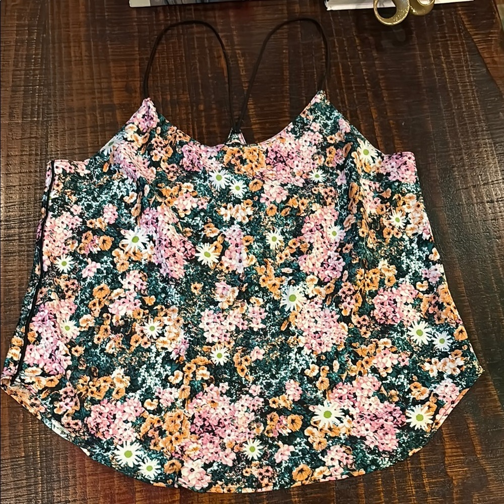 Victoria's Secret Black Sleeveless Crop Camisole